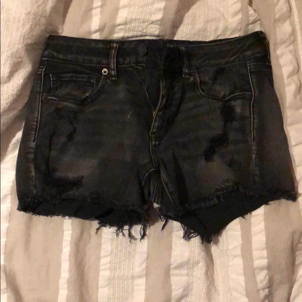 Distressed shorts